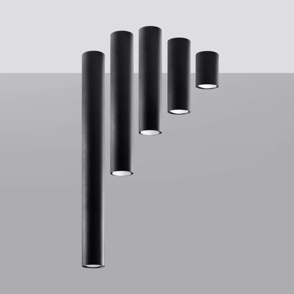 Plafon LAGOS 40 czarny