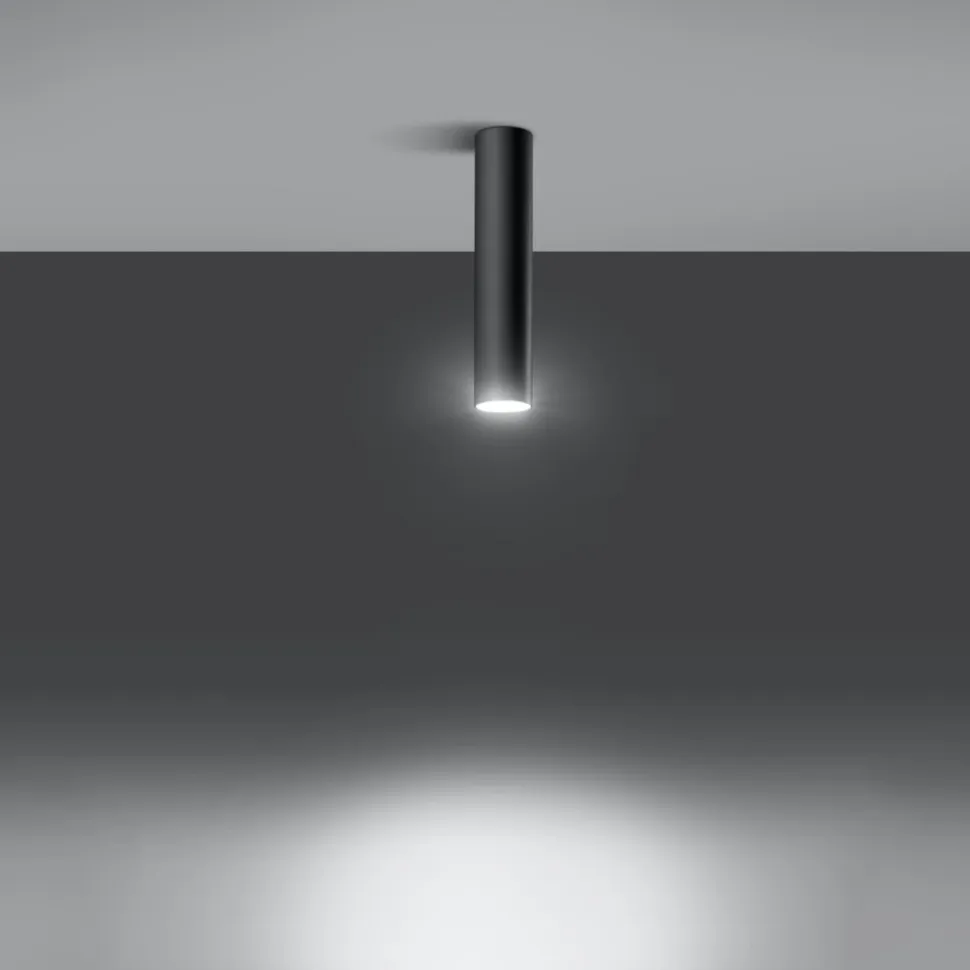 Plafon LAGOS 30 czarny