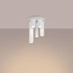 Plafon LAGOS 5P biały