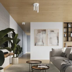 Plafon LAGOS 5P biały