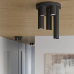 Plafon LAGOS 3P czarny