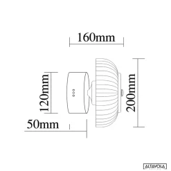Plafon ledowy Vitrum CW