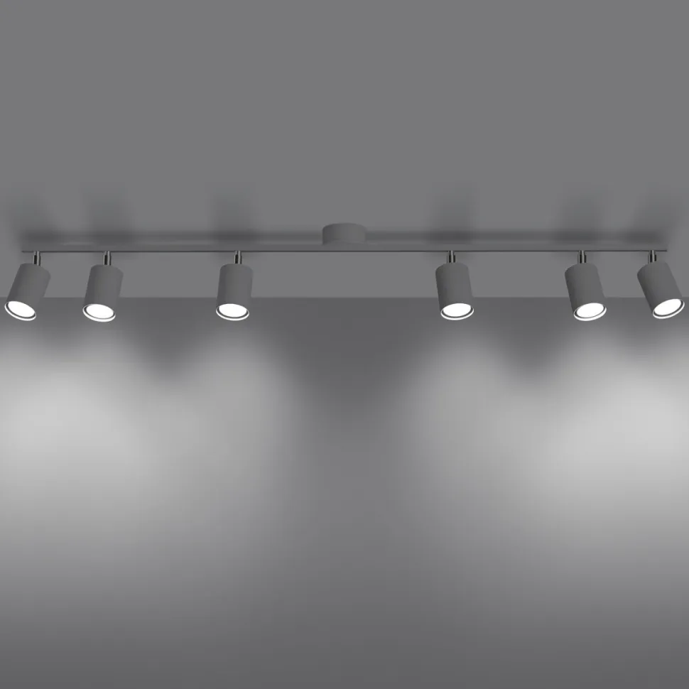 Plafon LEMMI 6L biały