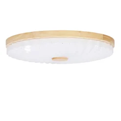 Plafon Lemo drewniany 24W LED 38cm biały 4000K