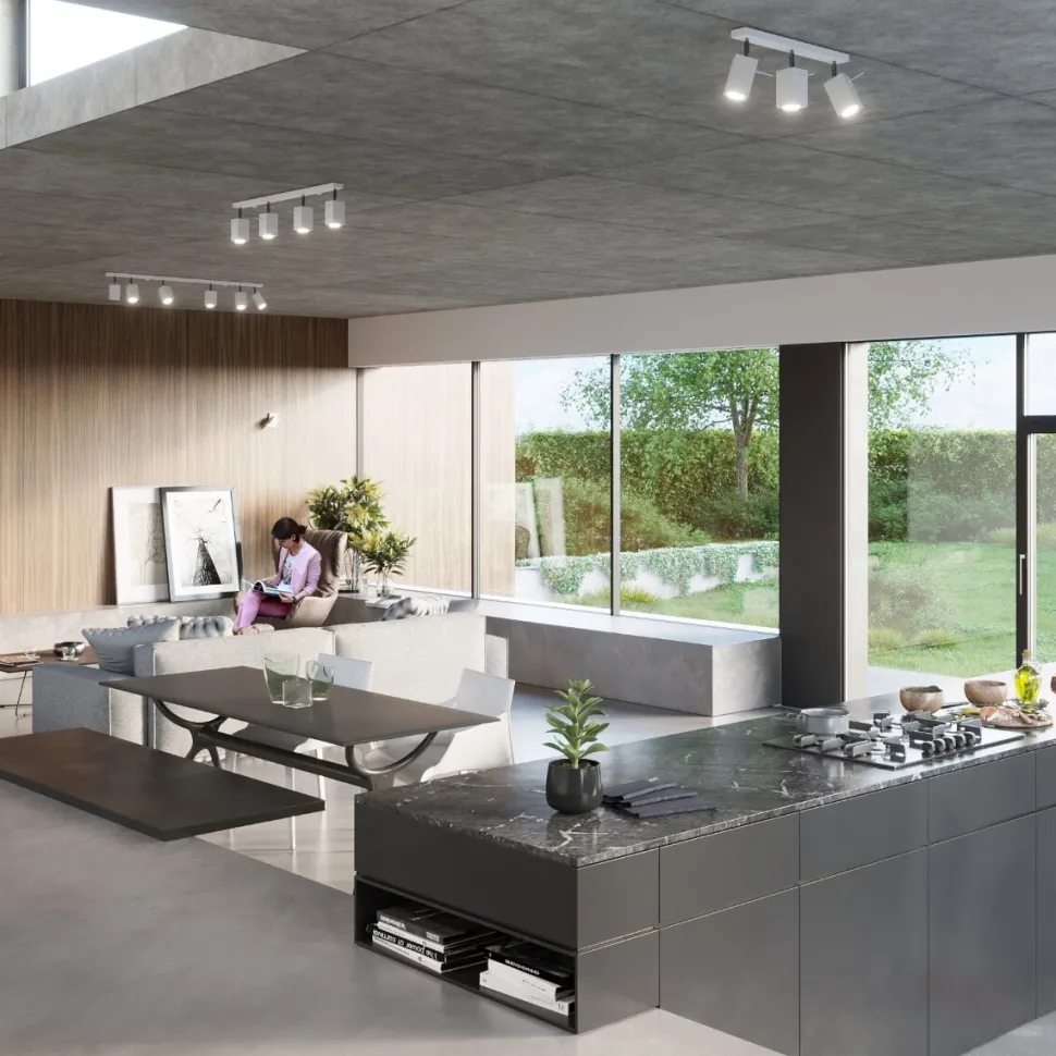 Plafon MERIDA 2 biały