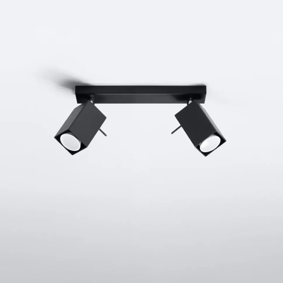 Plafon MERIDA 2 czarny