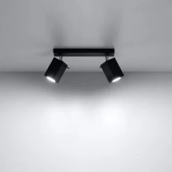 Plafon MERIDA 2 czarny