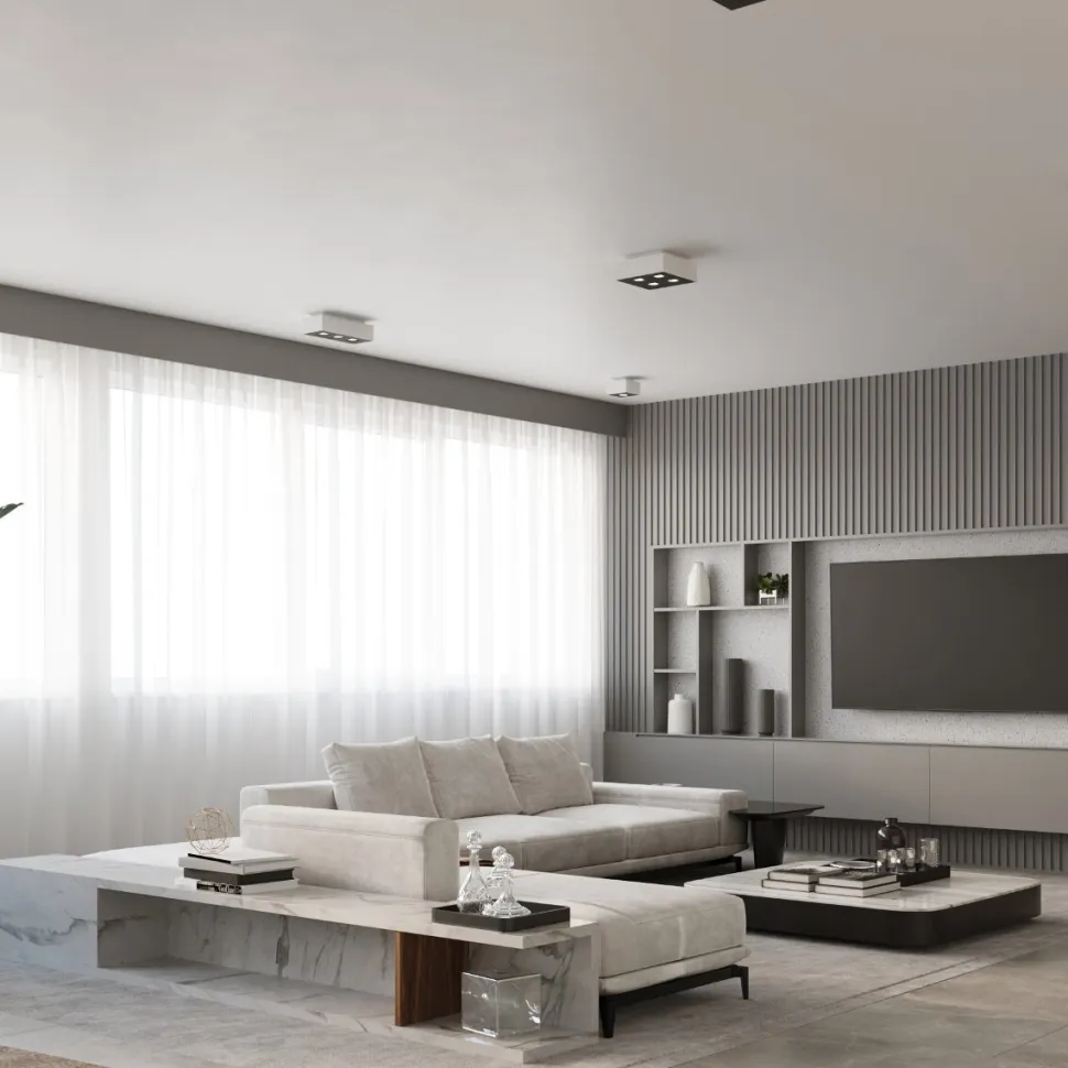 Plafon MONO 4 biały