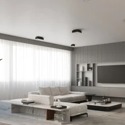 Plafon MONO 3 czarny