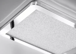 Plafon Nexit plafon 30x30 18W LED IP44  chrom+granila 3000K