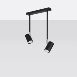 Plafon NORANO 2 czarny