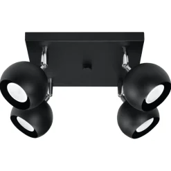 Plafon OCULARE 4 czarny