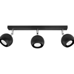 Plafon OCULARE 3 czarny