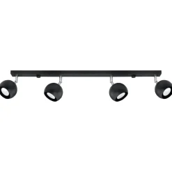 Plafon OCULARE 4L czarny