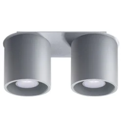 Plafon ORBIS 2 szary