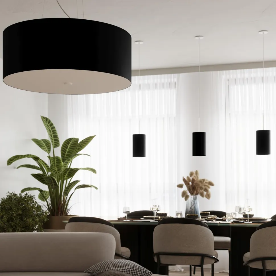 Plafon OTTO 50 czarny