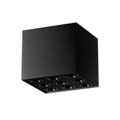 Plafon OZZY czarny LED