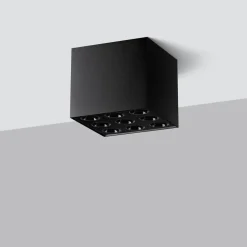 Plafon OZZY czarny LED