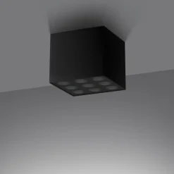 Plafon OZZY czarny LED