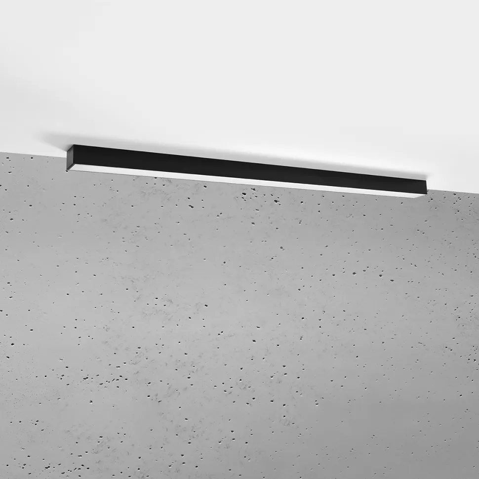 Plafon PINNE 117 czarny 3000K