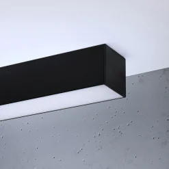 Plafon PINNE 150 czarny 3000K