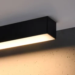 Plafon PINNE 150 czarny 3000K