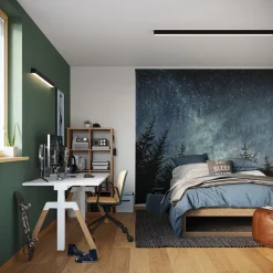 Plafon PINNE 67 czarny 4000K