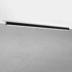 Plafon PINNE 150 czarny 4000K