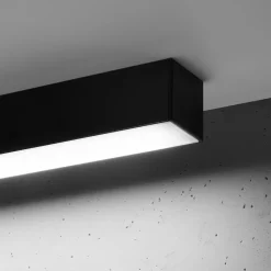 Plafon PINNE 150 czarny 4000K