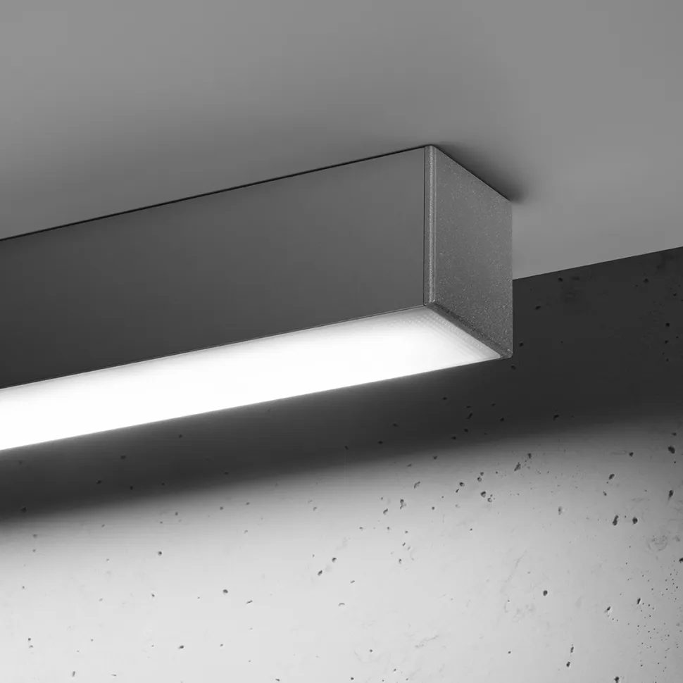 Plafon PINNE 117 szary 4000K