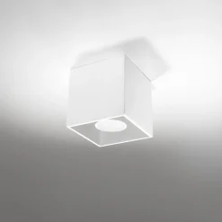 Plafon QUAD 1 biały