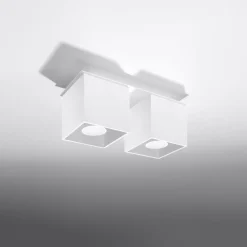 Plafon QUAD 2 biały