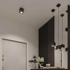 Plafon QUAD 1 czarny