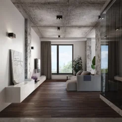 Plafon QUAD MAXI czarny