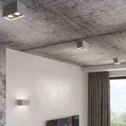 Plafon QUAD MAXI szary