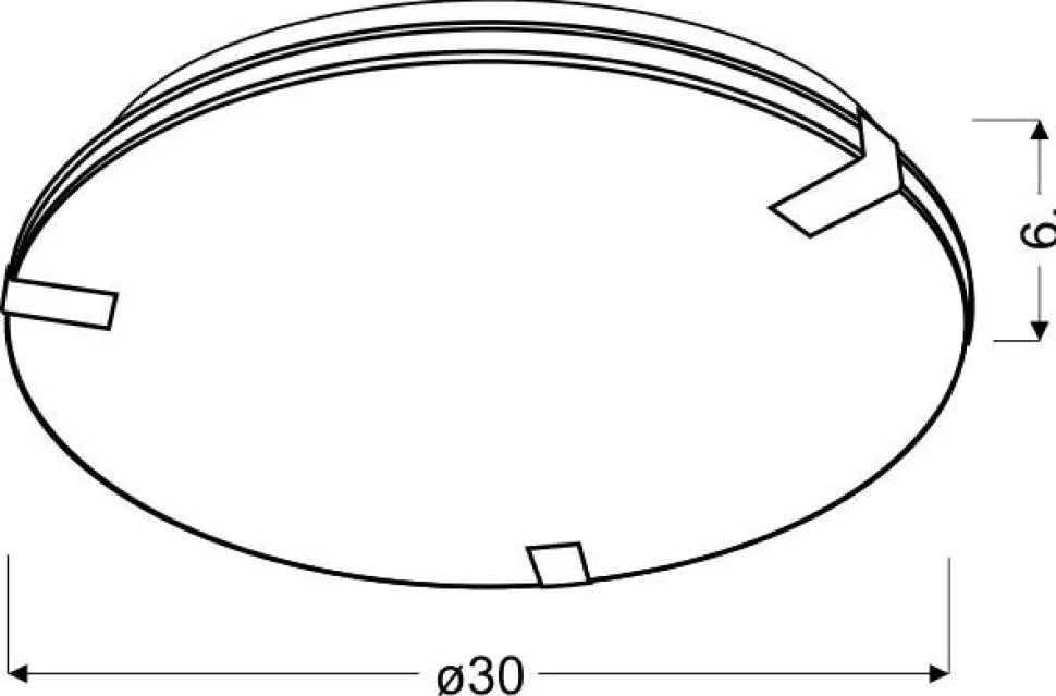 Plafon Rapsody 31 1x9W LED okrągły