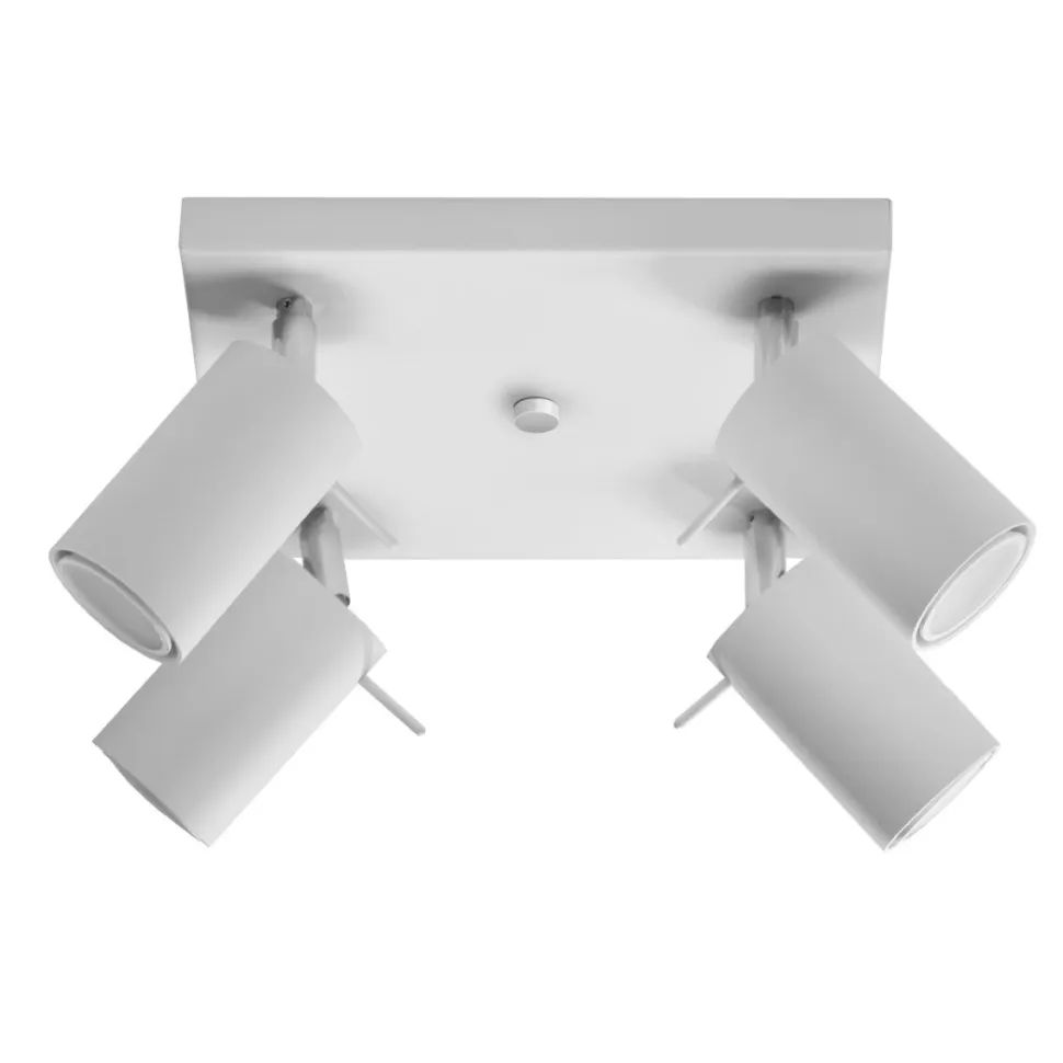 Plafon RING 4 biały