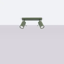 Plafon RING 2 zielony oliwkowy