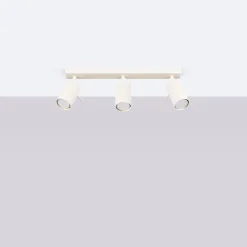 Plafon RING 3L beżowy