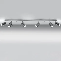 Plafon RING 6L chrom