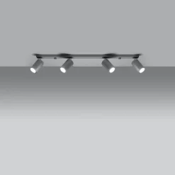 Plafon RING 4L szary