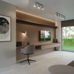 Plafon RING 4L szary