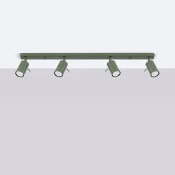 Plafon RING 4L zielony oliwkowy