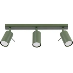 Plafon RING 3L zielony oliwkowy