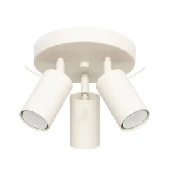 Plafon RING 3P beżowy