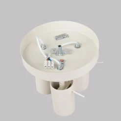 Plafon RING 3P beżowy