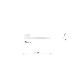 Plafon RIO 55 beżowy LED 4000K