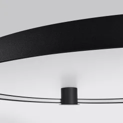 Plafon RIO 78 czarny LED 4000K