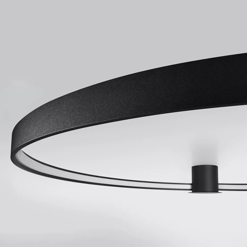 Plafon RIO 55 czarny LED 4000K