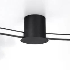 Plafon RIO 55 czarny LED 4000K